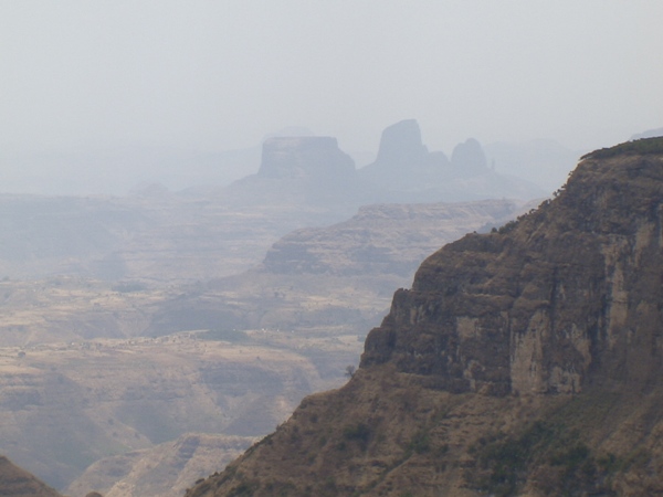 Ethiopské pohoří Simien