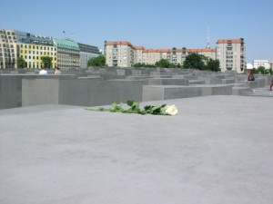 památník holocaustu v Berlíně