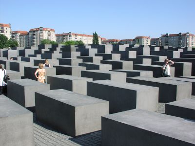památník holocaustu v Berlíně