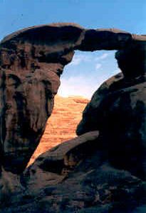 cesta kolem Wadi Rum
