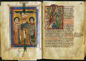 Gotický kodex z klášterní knihovny